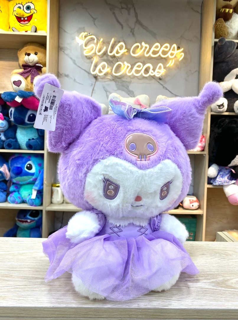 PELUCHE KUROMY LILA 30cm