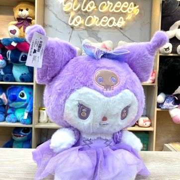 Imagen del producto PELUCHE KUROMY LILA 30cm