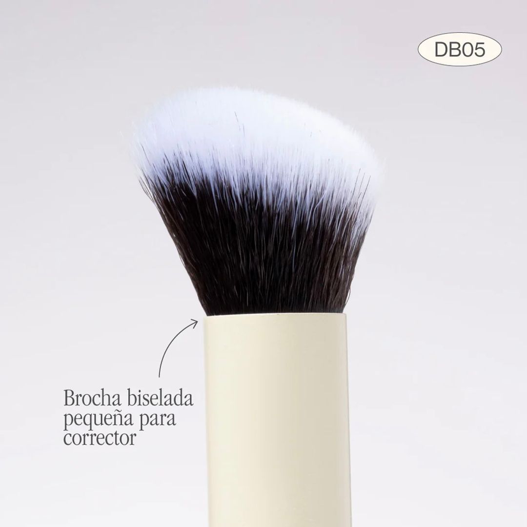 BROCHA DÚO POLVO, RUBOR Y CORRECTOR ATENEA