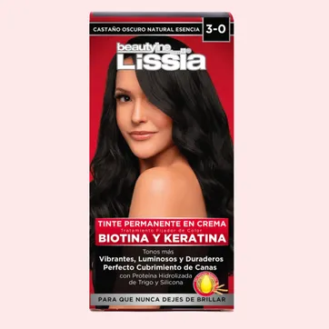 Imagen del producto TINTE LISSIA 3-0 CASTAÑO OSCURO NATURAL