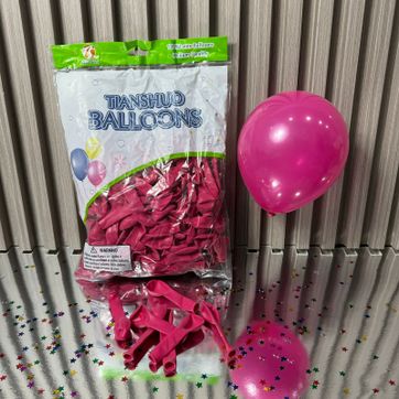 Imagen del producto GLOBO  R6 LATEX FASHION FUCSIA