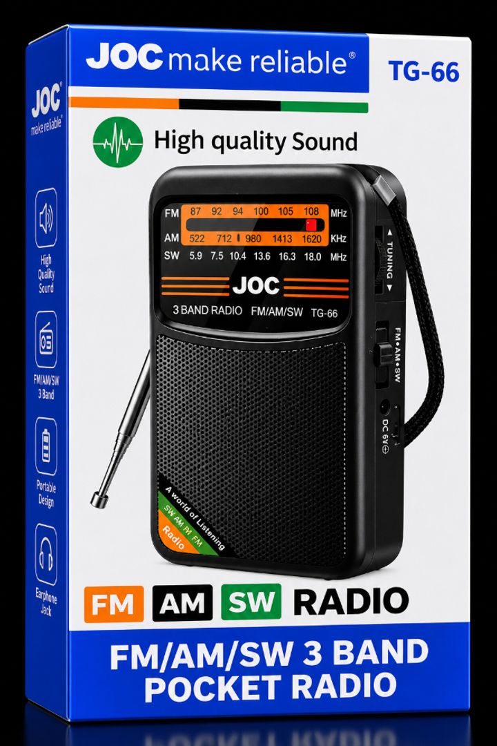Radio portátil JOC TG-66