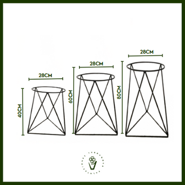 SOPORTES METALICOS (Negros) - imagen 2
