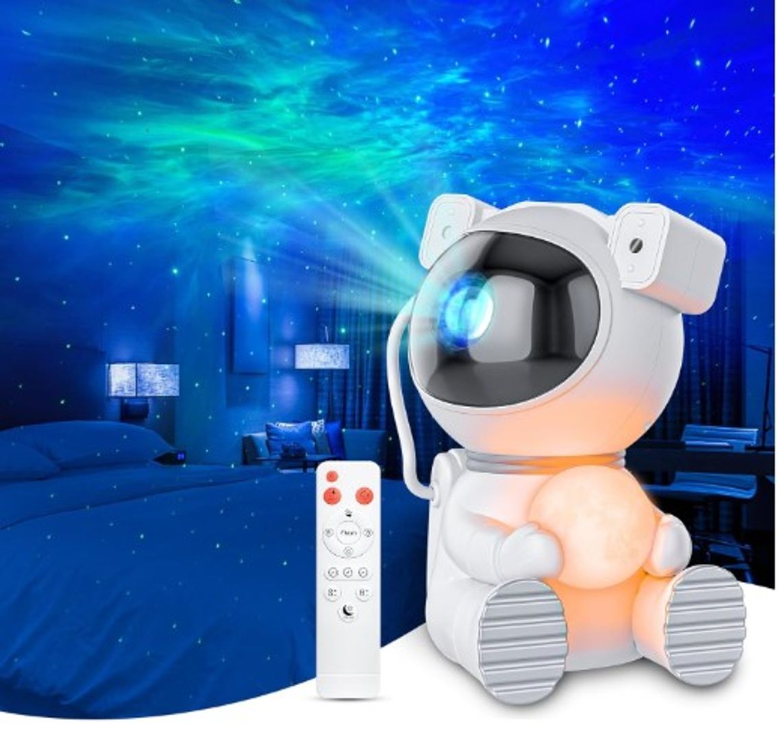  Cayclay Proyector de galaxia astronauta