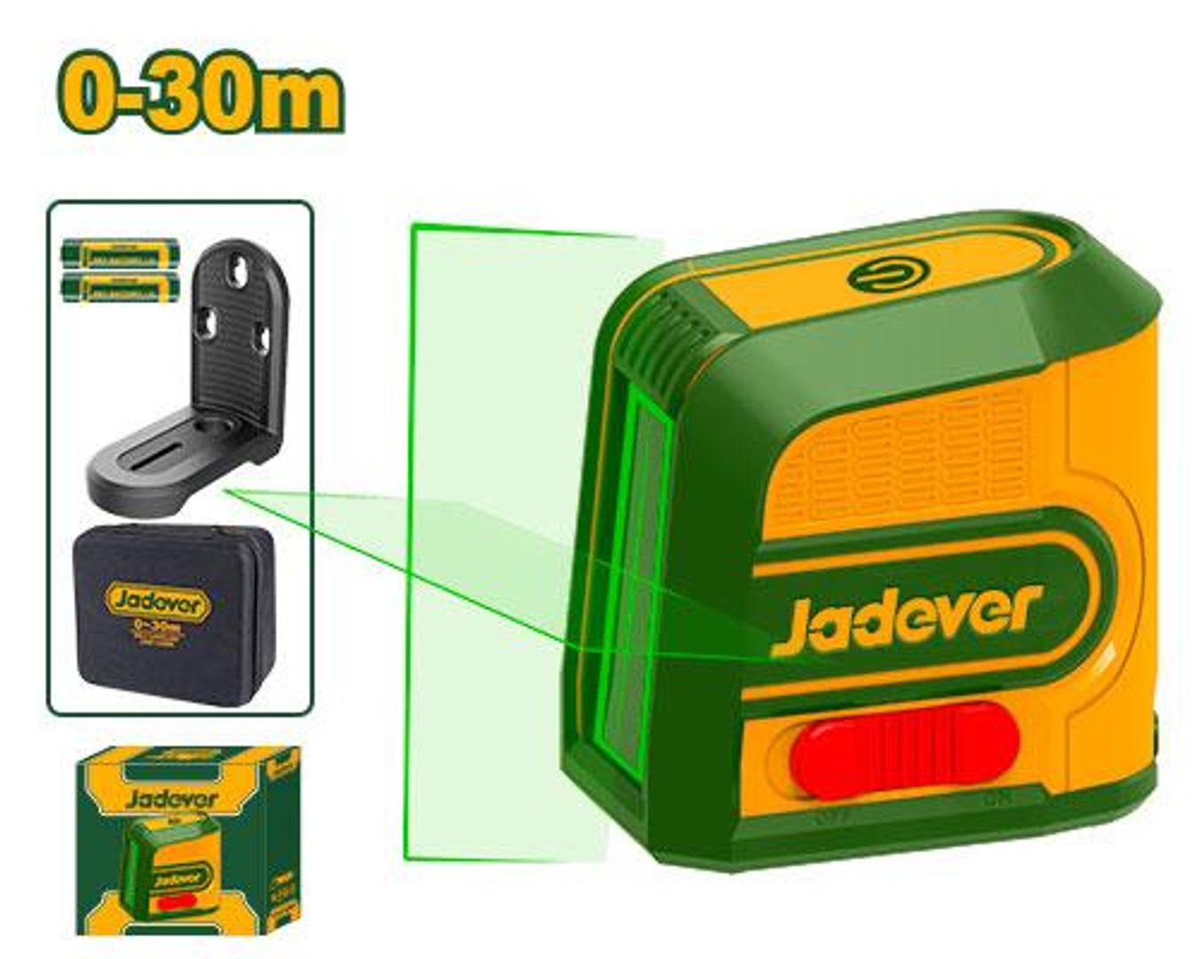 NIVEL LASER AUTO-NIVELANTE VERDE 2 LINEAS