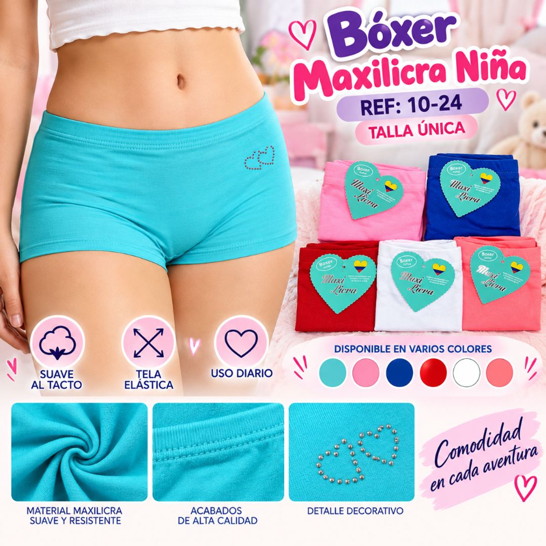 MAXILYCRA LARGO NIÑA (X6)