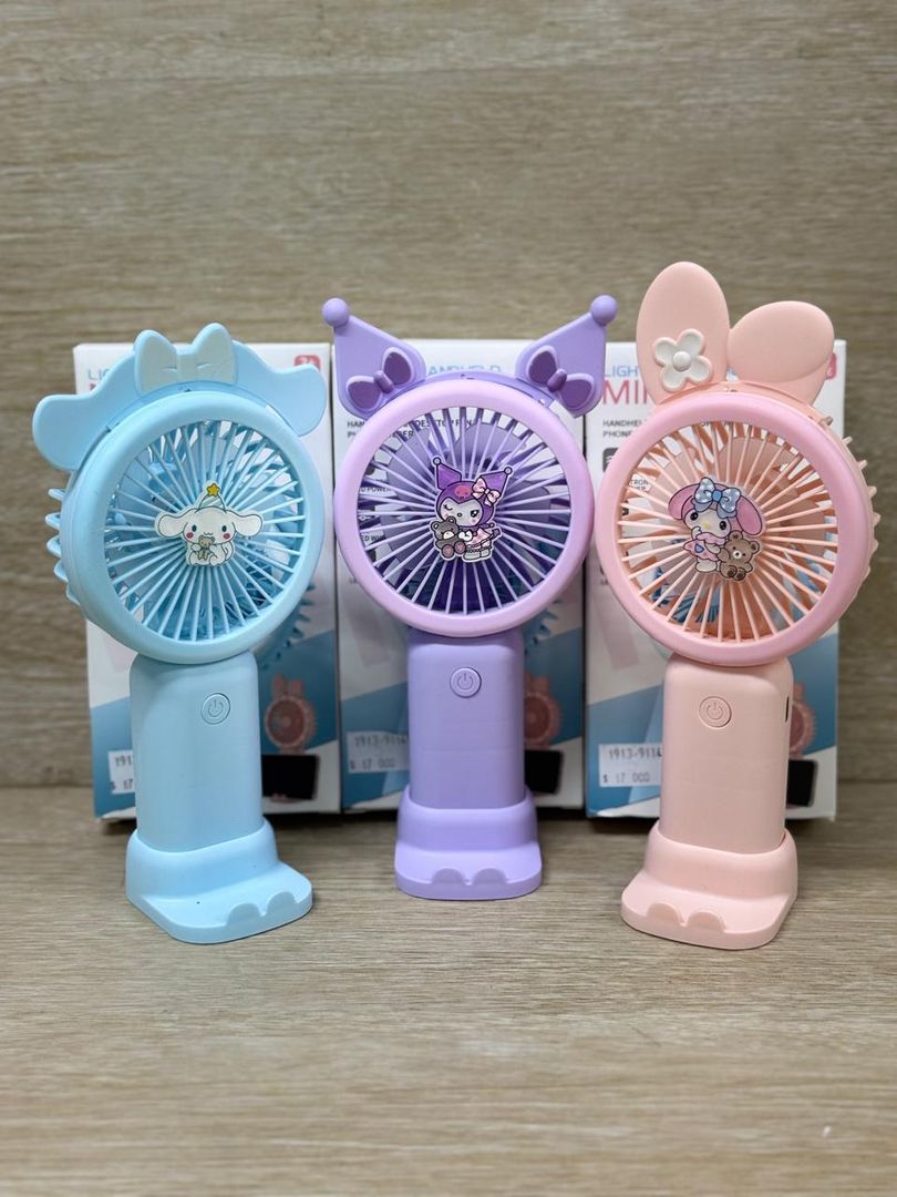 1913 VENTILADOR RECARGABLE LUZ
