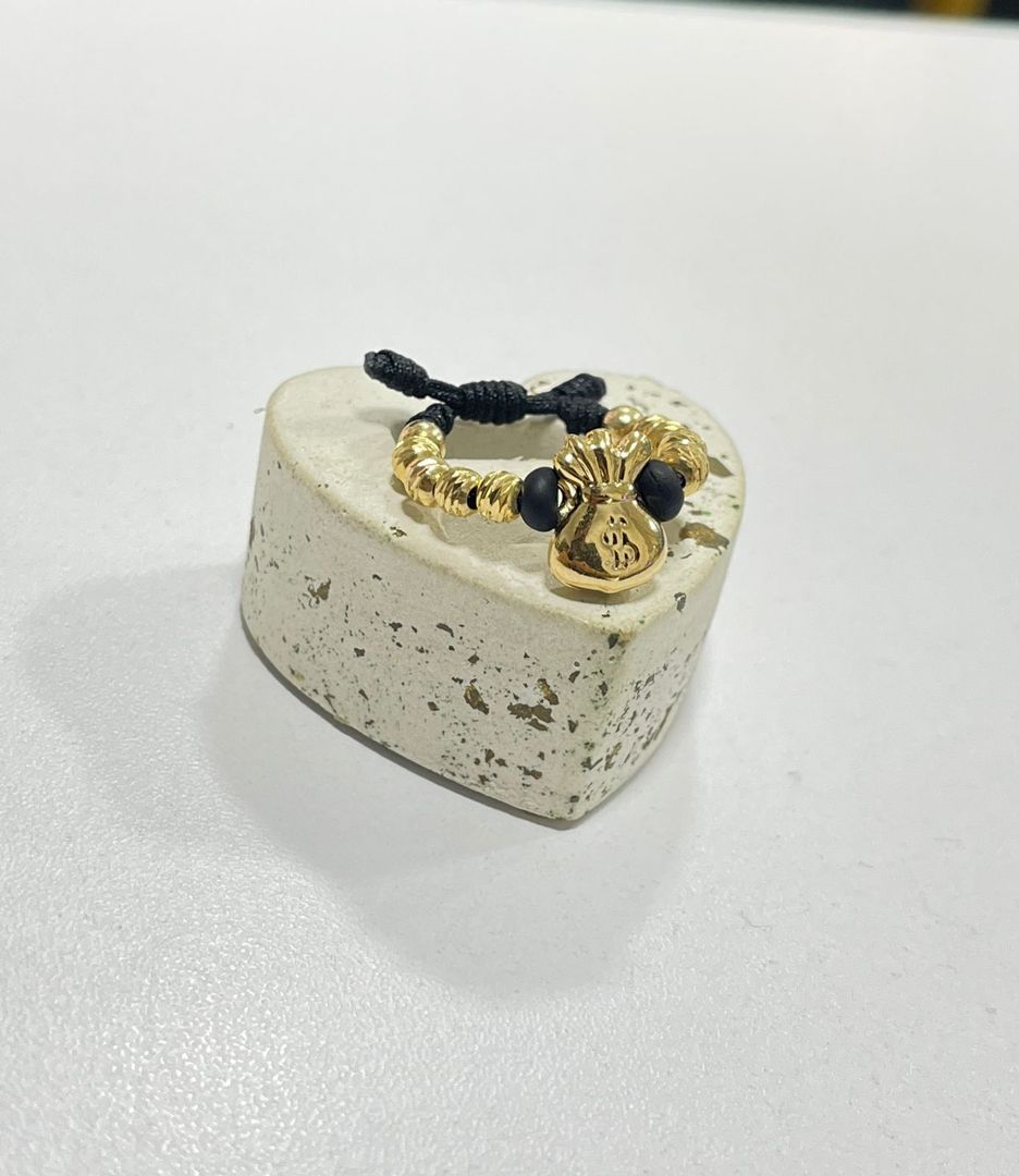Anillo bolsa dinero balin italy 4mm