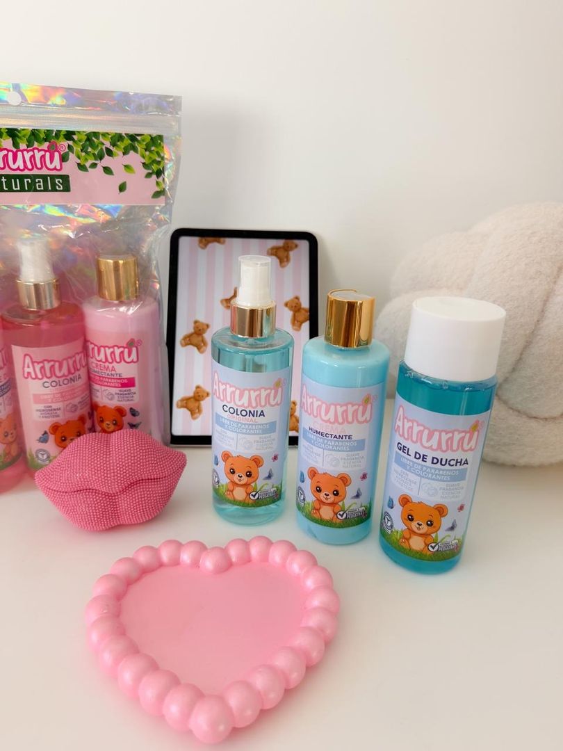 Kit arrurru con gel de ducha 