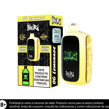 Imagen del producto Beri Og Lemonade 50.000 Puffs
