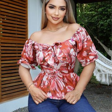 BLUSA ESTAMPADA  - imagen 1