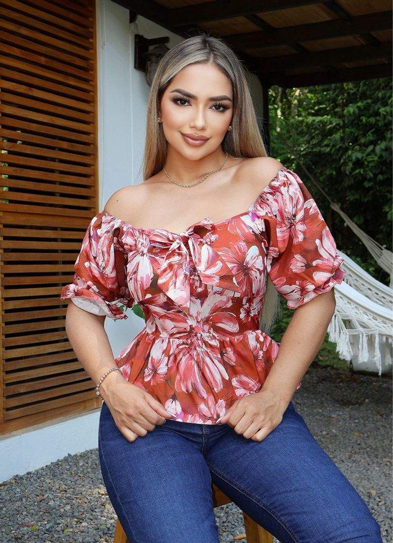 BLUSA ESTAMPADA 