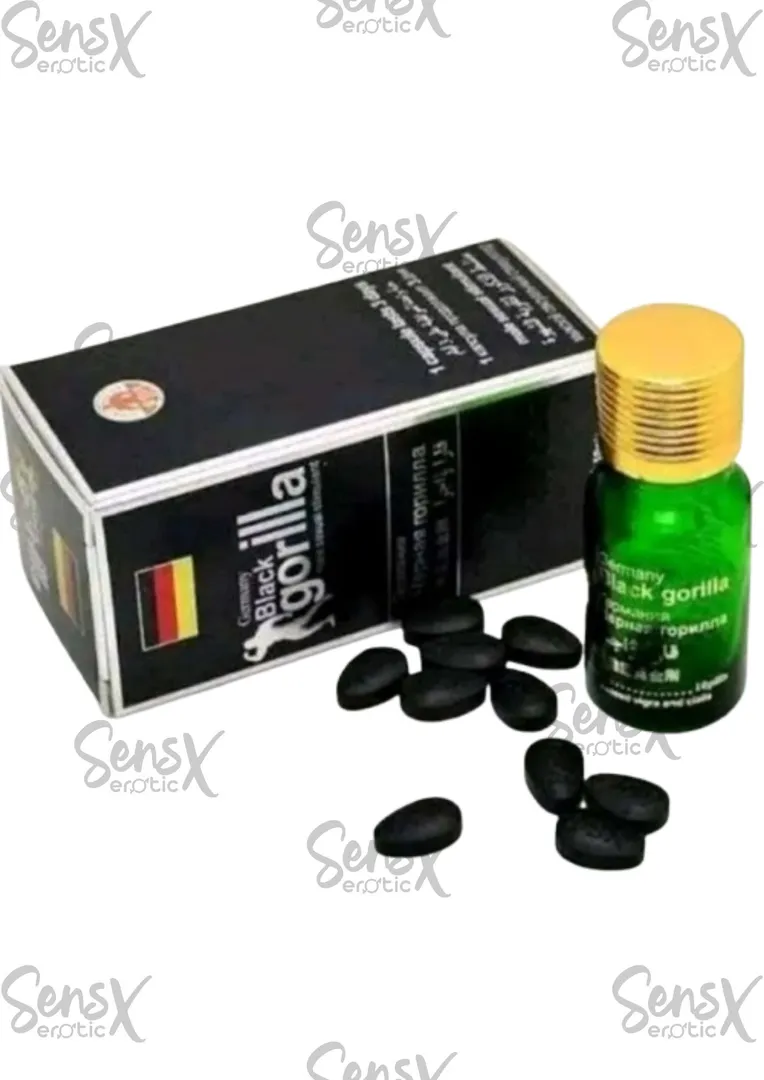 Gorila Negro de Alemania - Potente Fórmula Original se vende solo la pastilla 