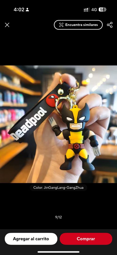 LLAVERO PERSONAJE DEADPOOL