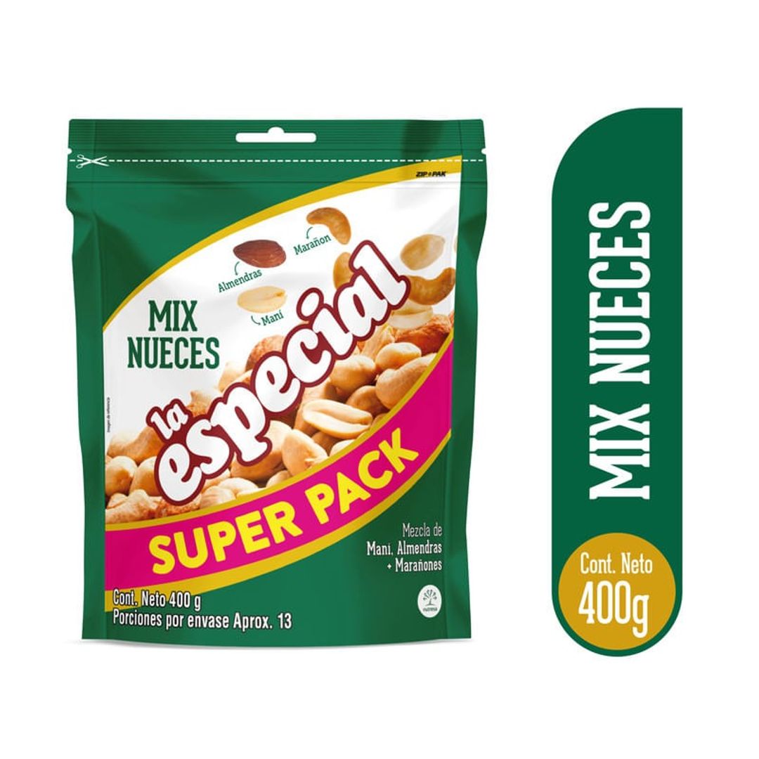 LA ESPECIAL MIX NUECES MEZCLA*400G