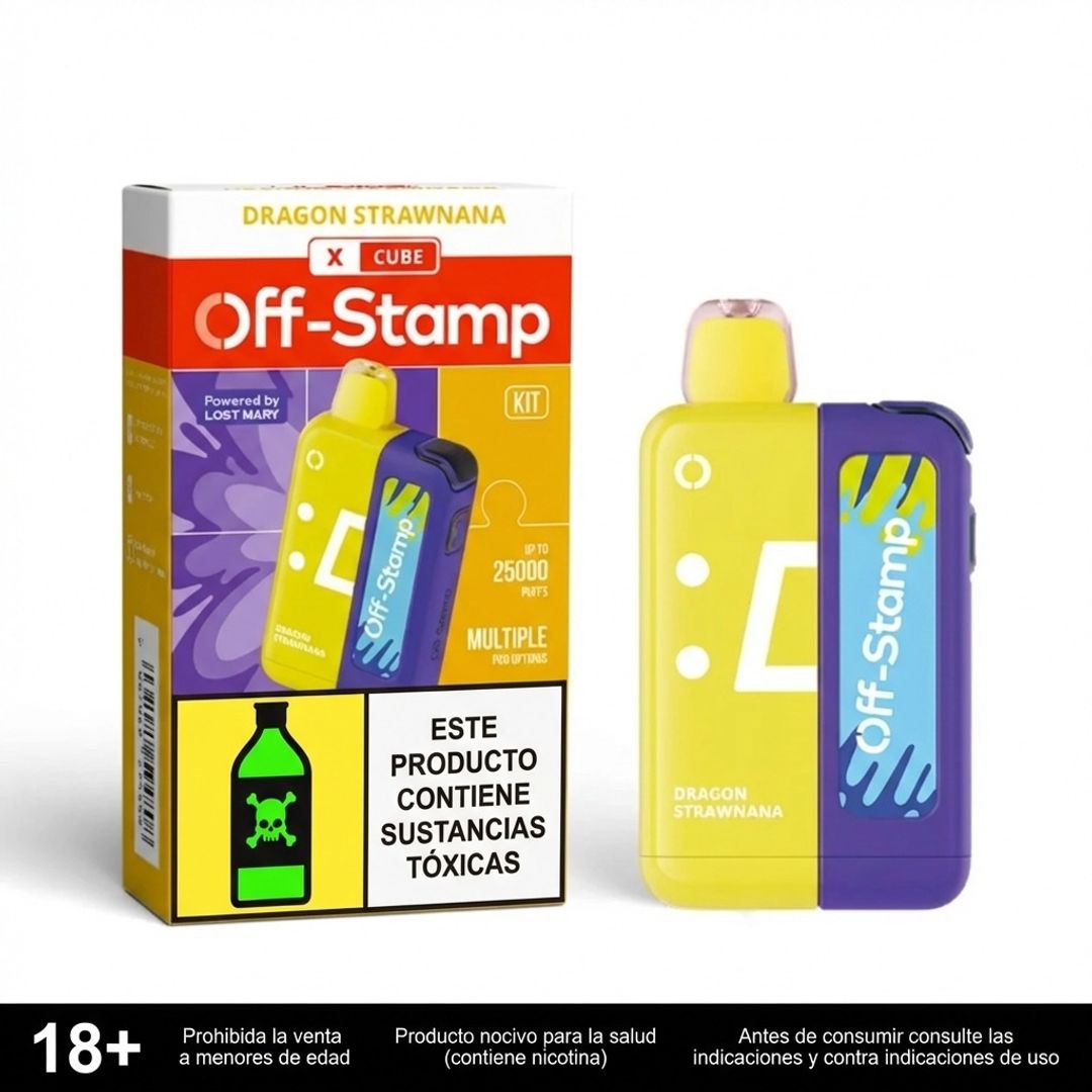 Off Stamp Dragon Strawnana Kit 35.000 Puffs