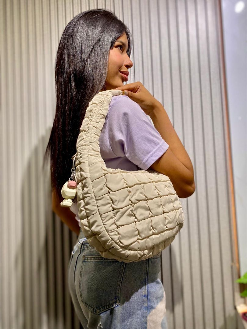 BOLSO PUFFER MEDIANO DAVID JONES 