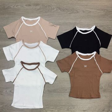 Imagen del producto BLUSA LINEA MANGA CUELLO REDONDO