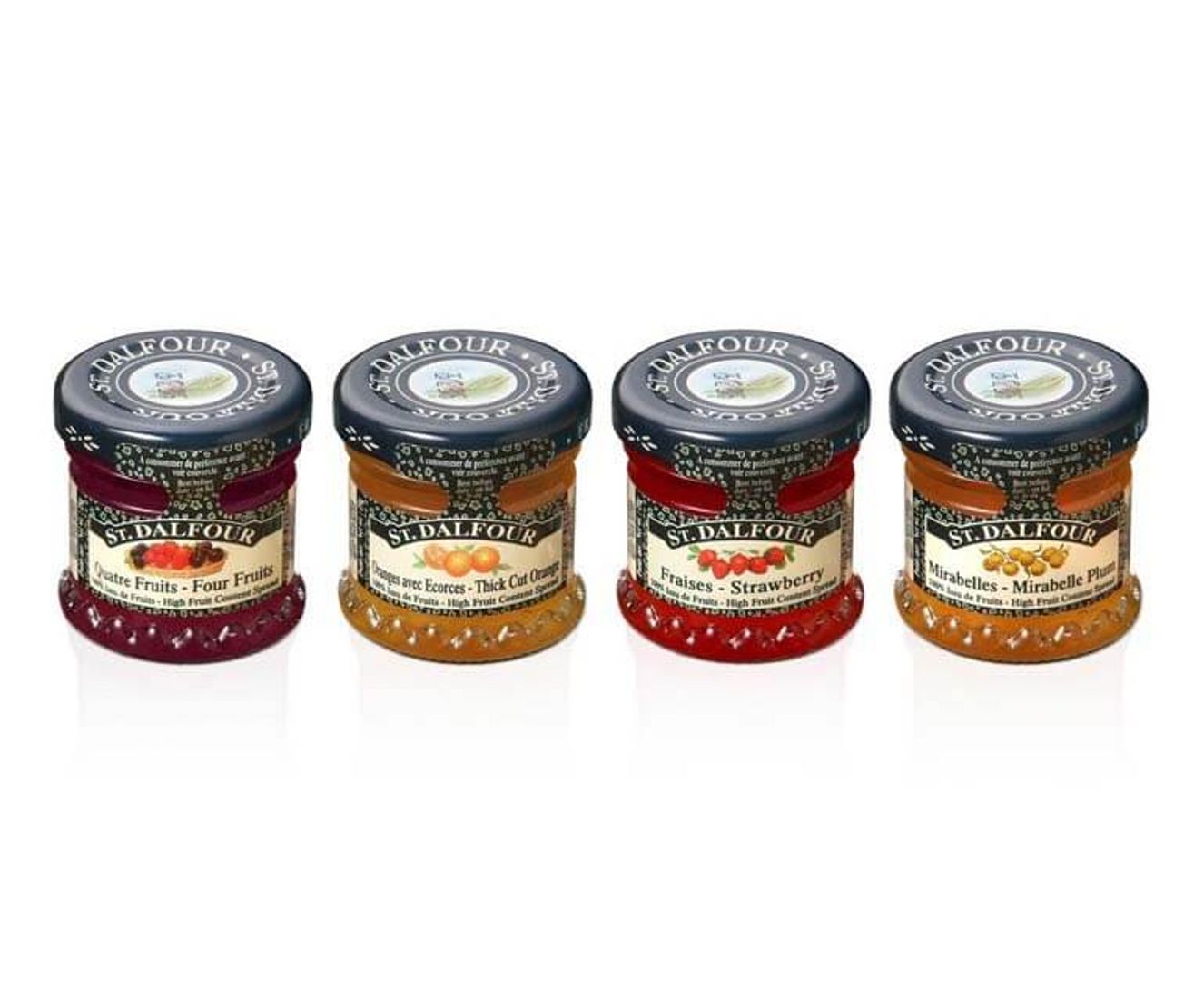 MERMELADA MELOCOTON ST DALFOUR MINI*28G