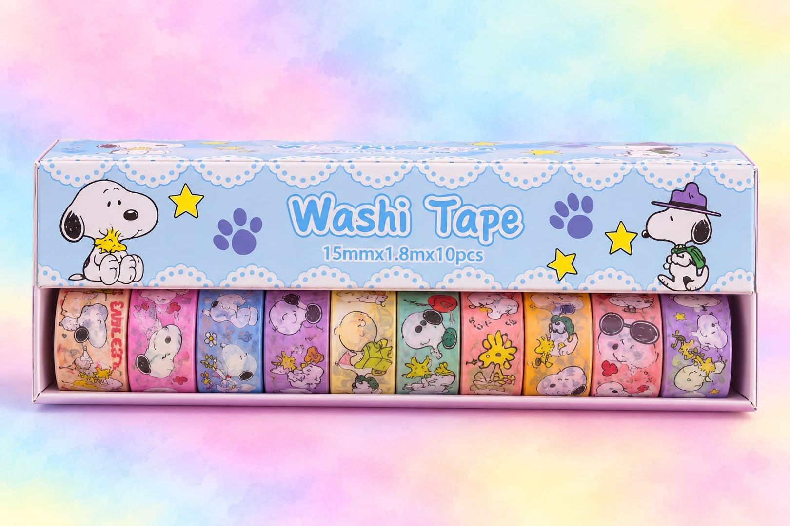 Cintas Washi Snoopy x 10
