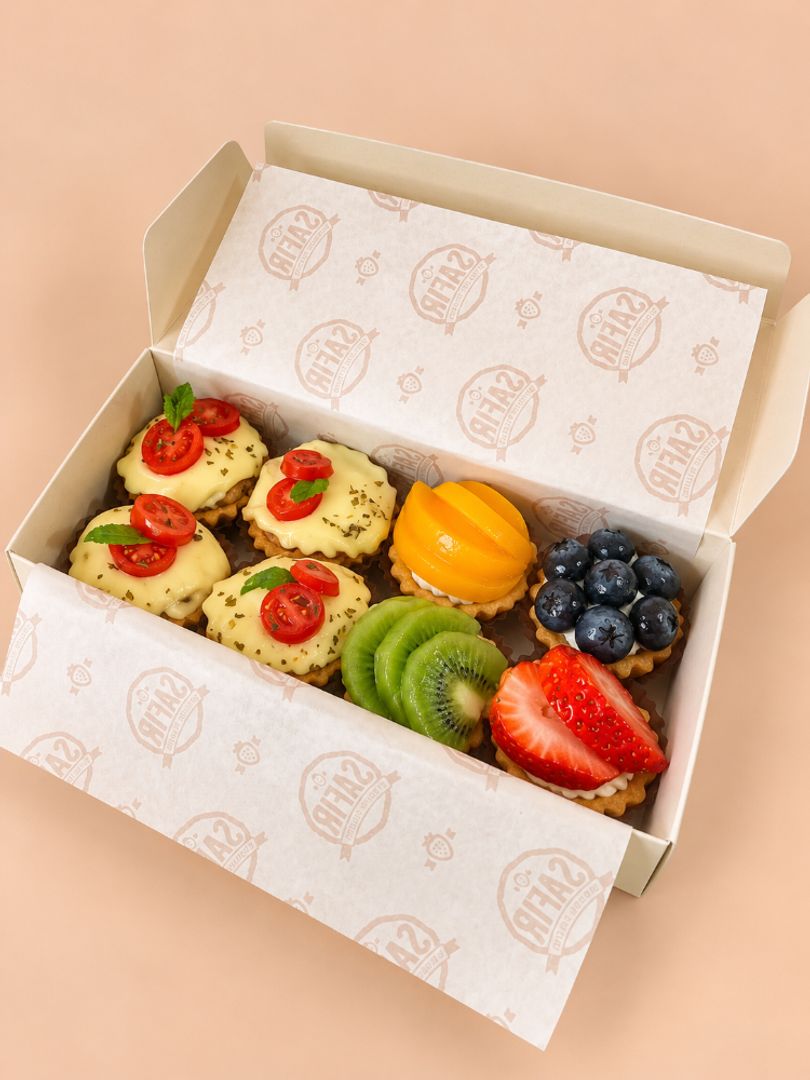 CAJA DE MINI TARTAS