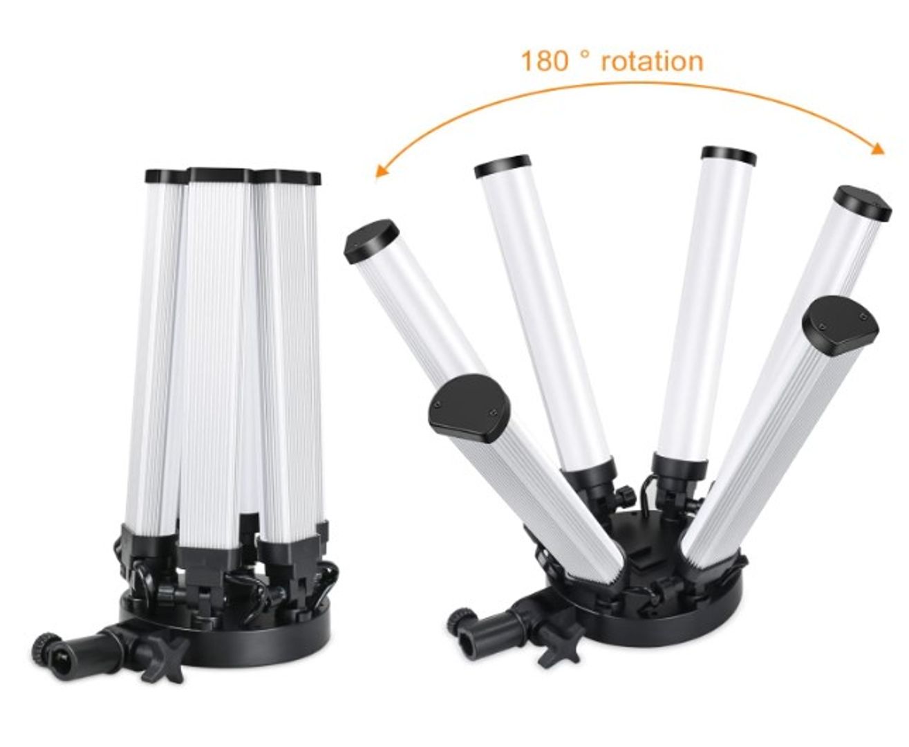 Yeah-hhi 60W LED Luz de Anillo 3200-5600K 