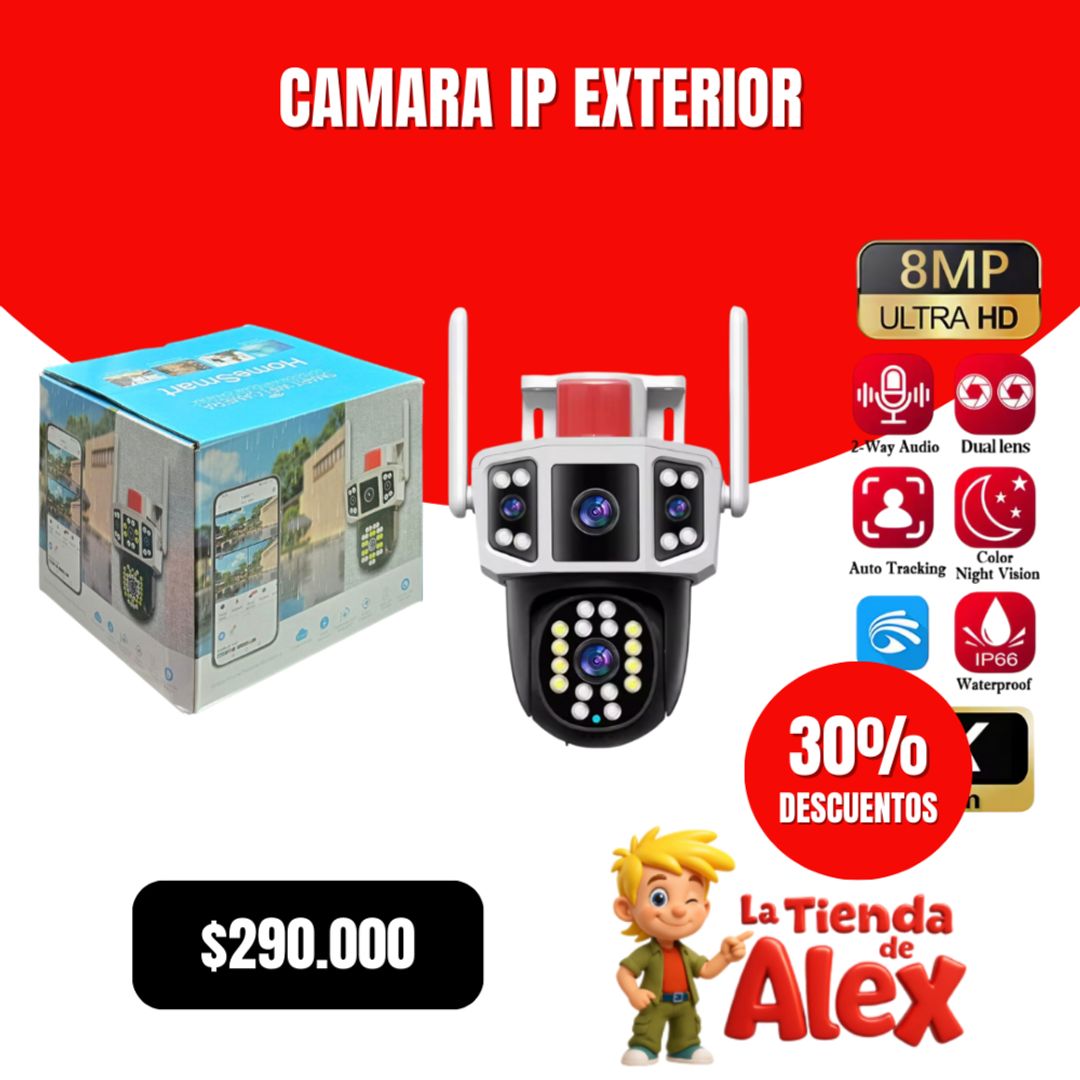 camara ip exterior