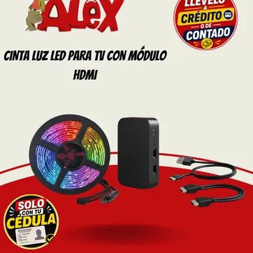 Imagen del producto CINTA LUZ LED PARA TV CON MÓDULO HDMI