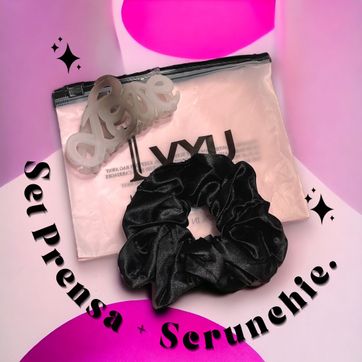 SET PRENSA + SCRUNCHIE - imagen 1