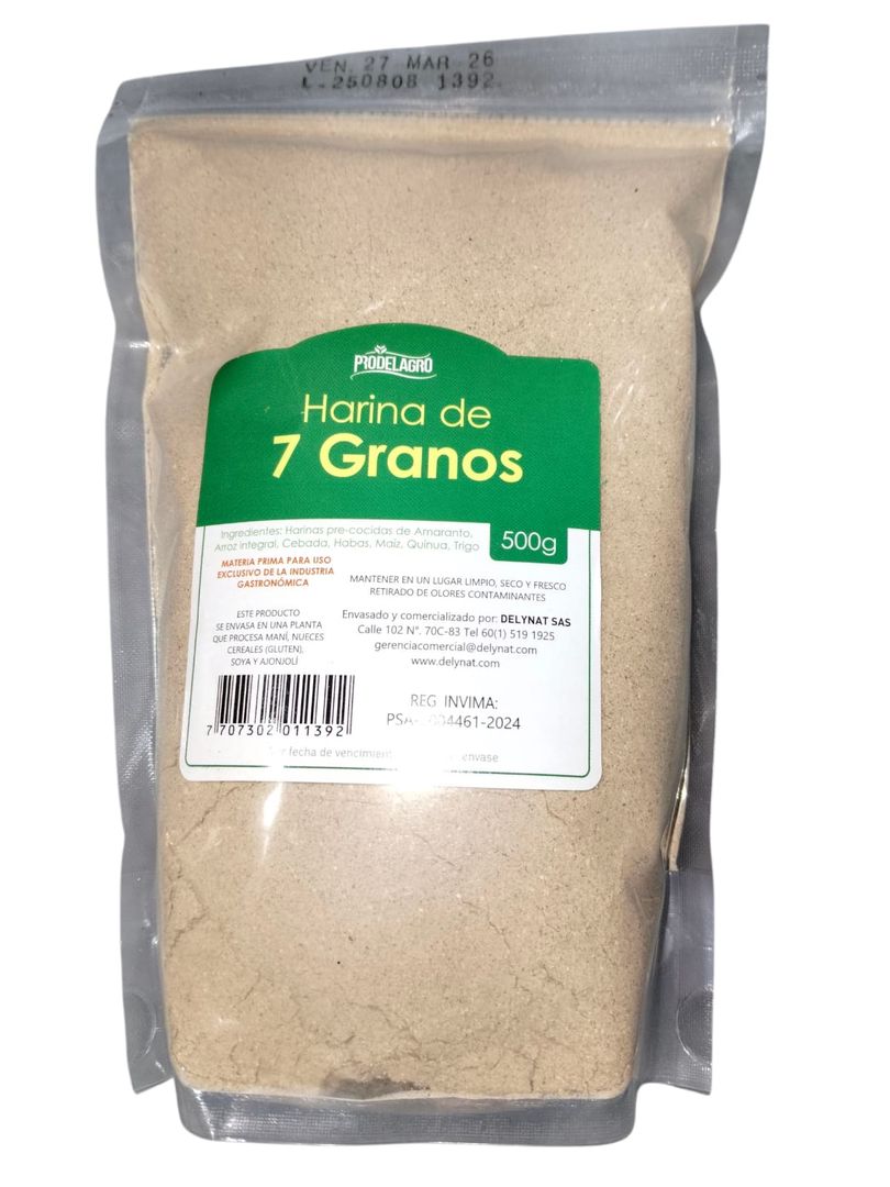HARINA 7 GRANOS PRODELAGRO*500G
