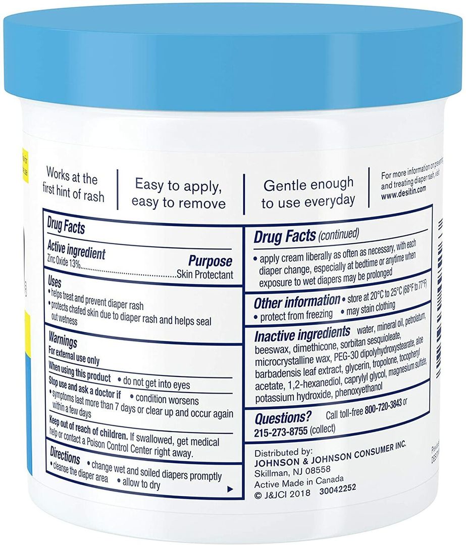 Crema Antipañalitis Azul Clara DESITIN