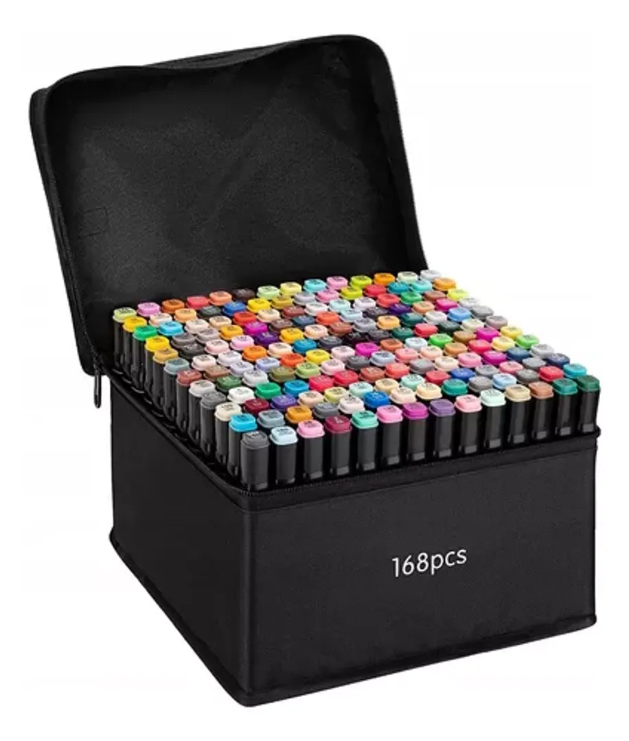 MARCADORES TOUCH X 168 PCS