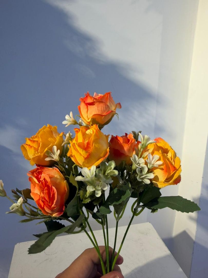 MINI GARDENIA X 6 NARANJA