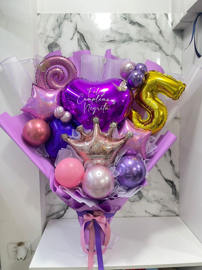 Bouquet  globos 