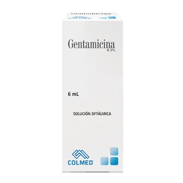 Imagen del producto GENTAMICINA 3% GOTAS OFTALMICAS COLMED X 6ML