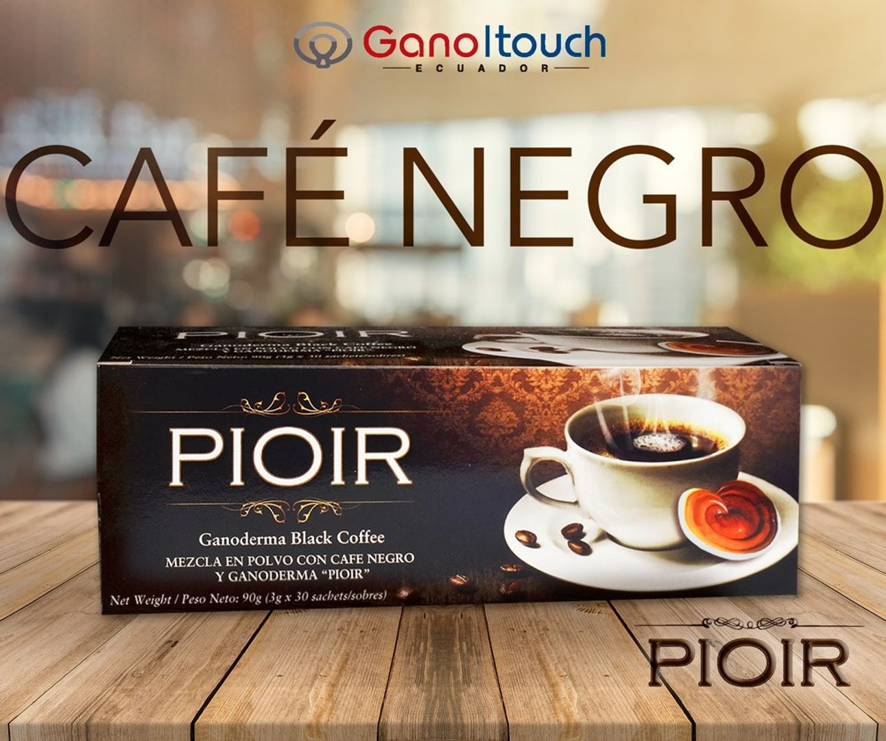 PIOIR Café negro