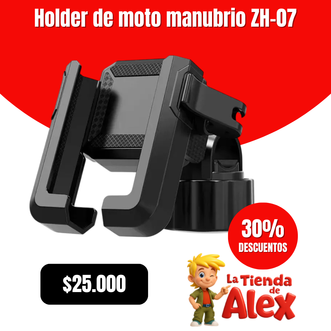 Holder de moto manubrio ZH-07