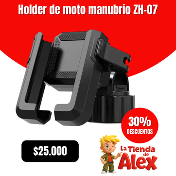 Imagen del producto Holder de moto manubrio ZH-07