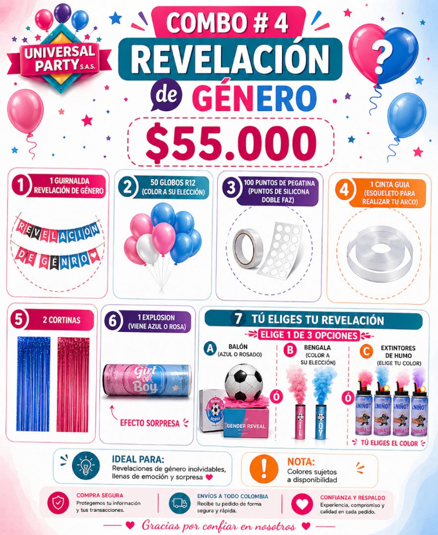 COMBO REVELACIÓN # 4 