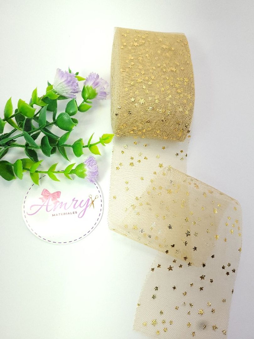 Tull 6cm Dorado Estrella 