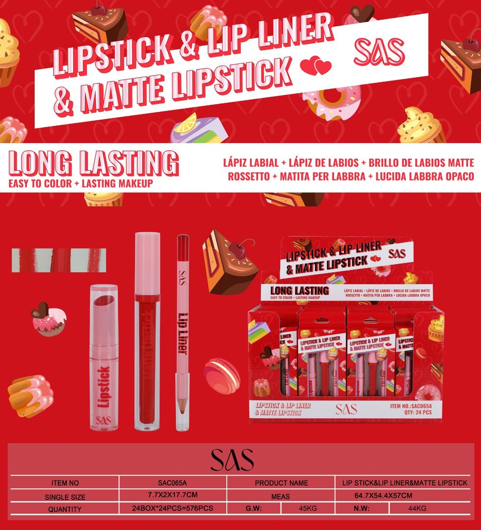 Kit labial 3en1 SAS  