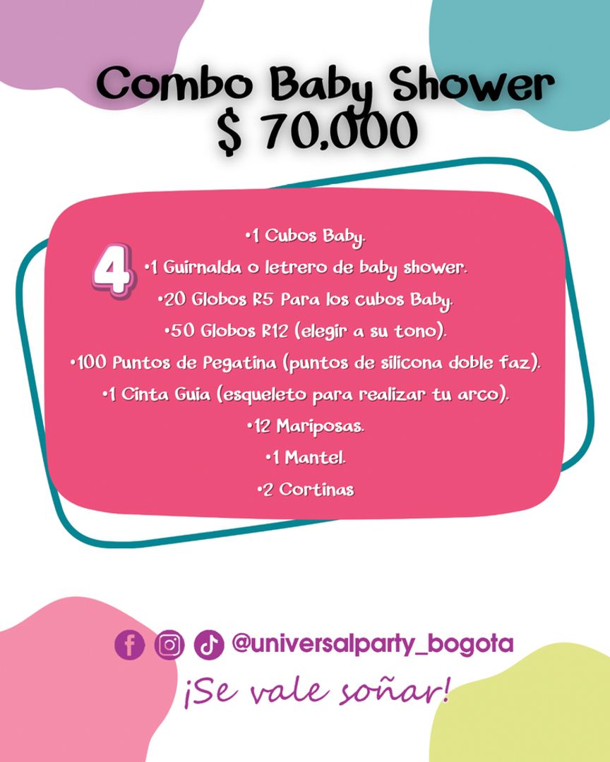 COMBO BABY SHOWER # 4