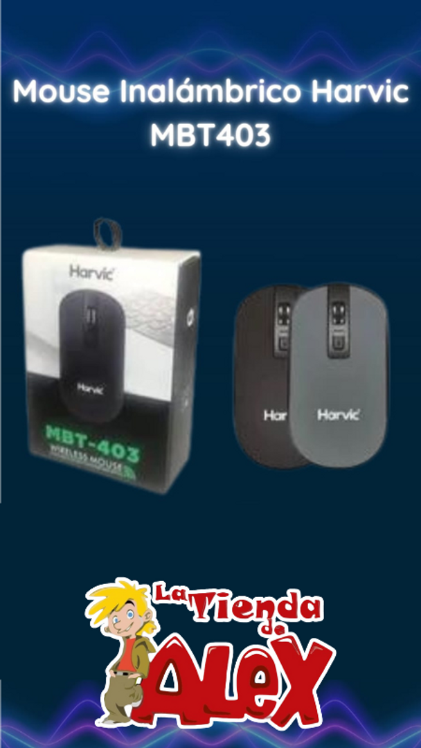 Mouse Inalámbrico Harvic MBT403