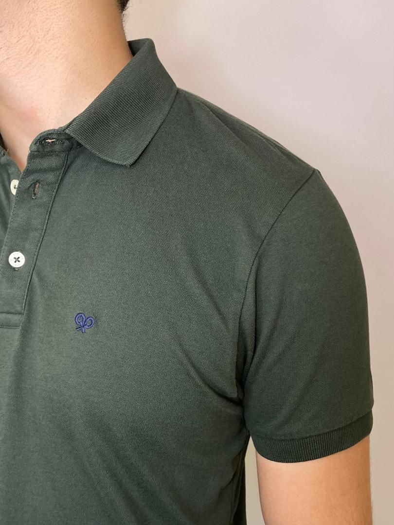 POLO TENNIS ESSENCIAL - VERDE