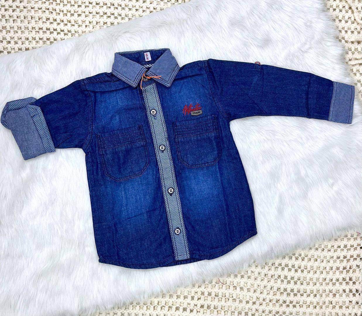 CAMISA MANGA LARGA BEBITO 