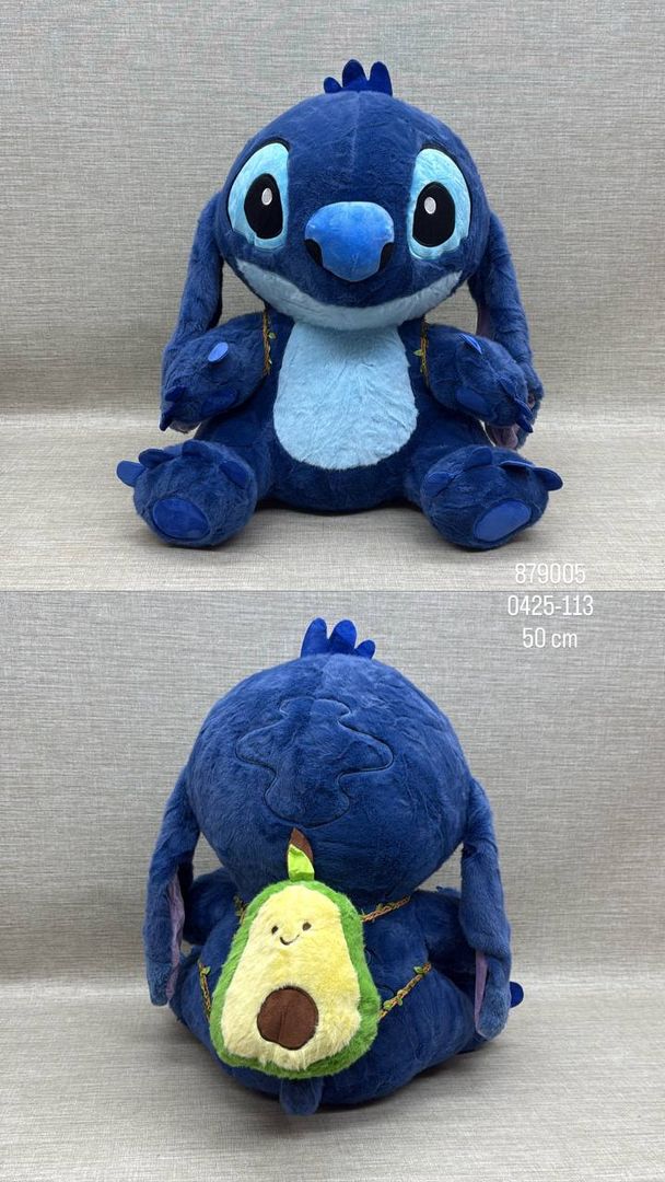 STITCH CON BOLSO DE FRUTA 50 CM