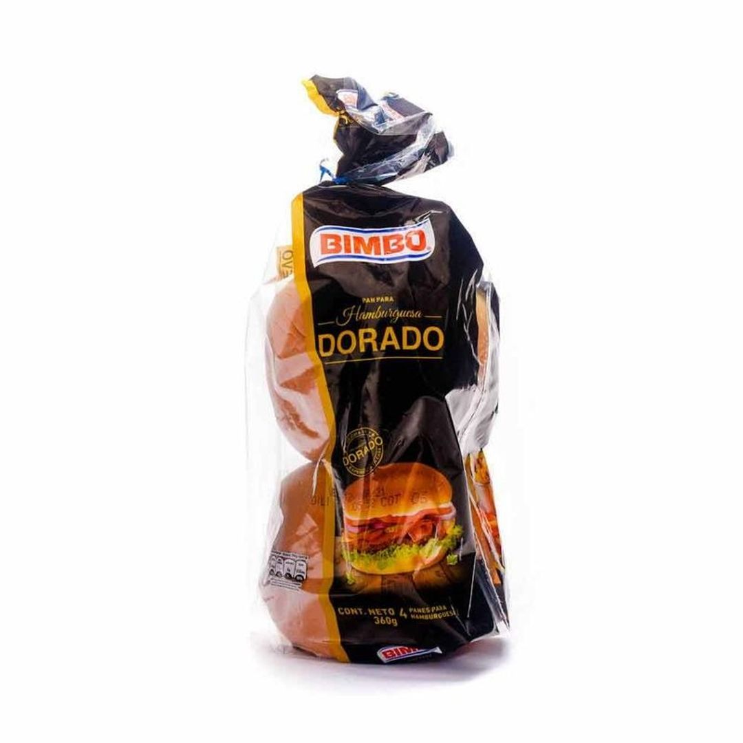 PAN HAMBURGUESA DORADO BIMBO*360G