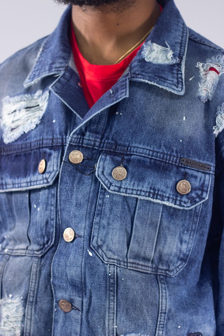 CHAQUETA OVERSIZE ROTOS 