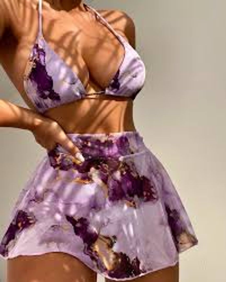 VESTIDO DE BAÑO 3 PZS