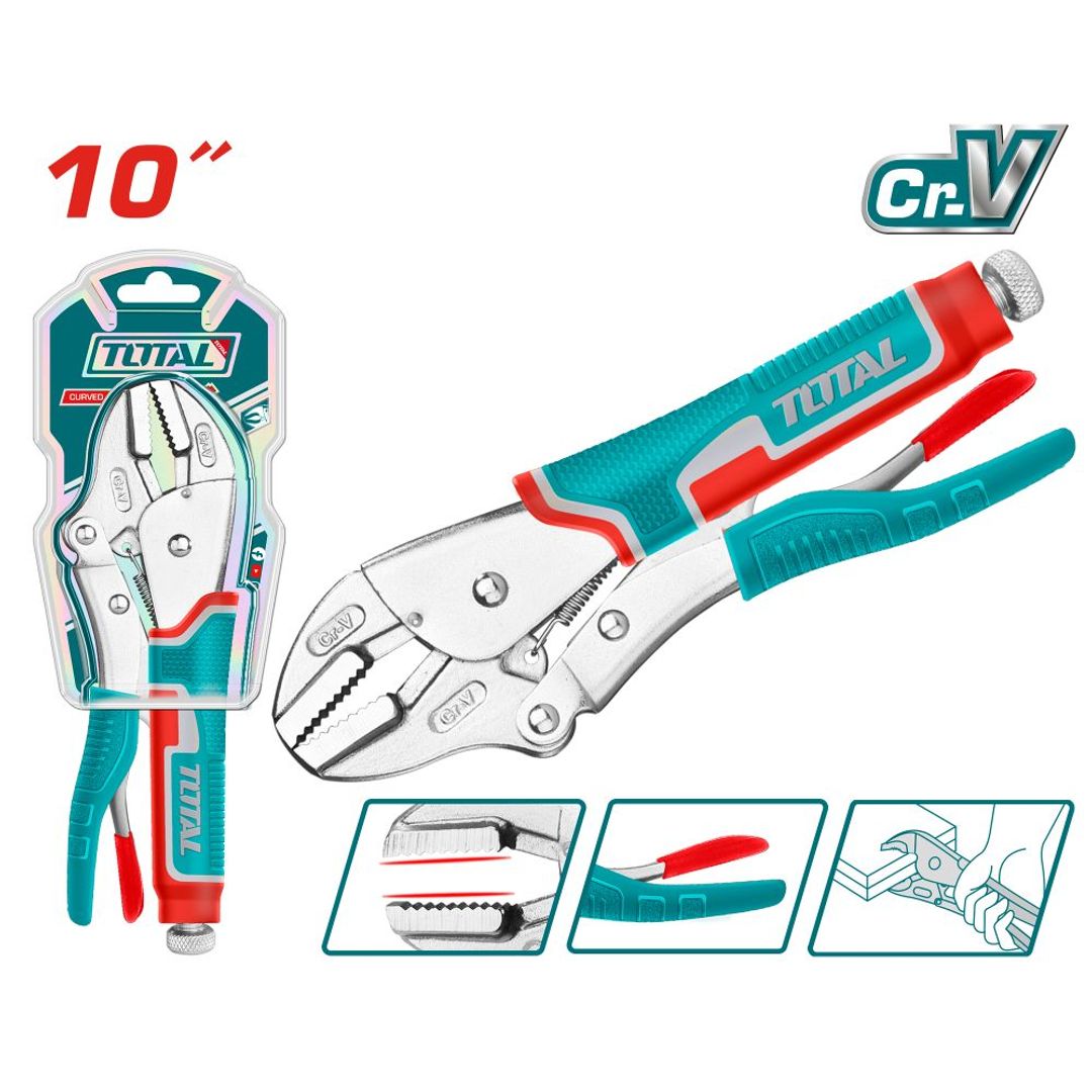 Alicate De Presion Cr-v 10" Total